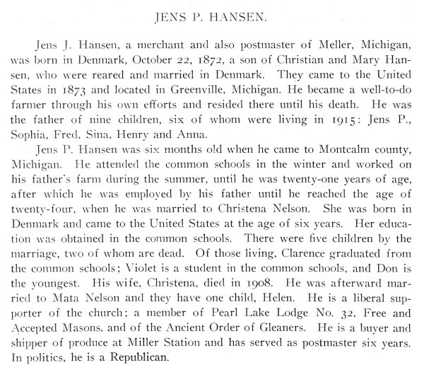 Jens P. Hansen Bio