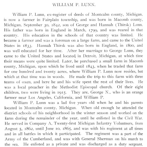William P. Lunn Bio