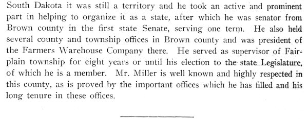 George W. Miller Bio