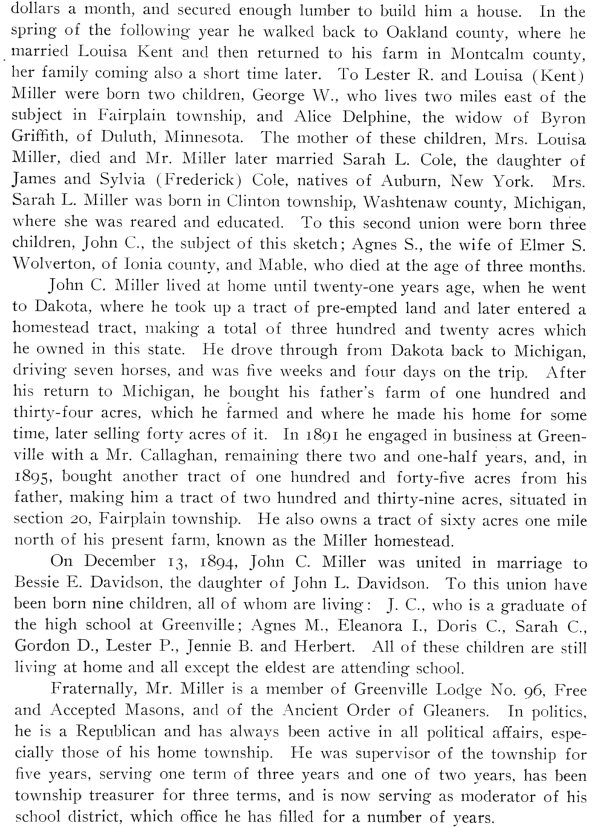 John C. Miller Bio