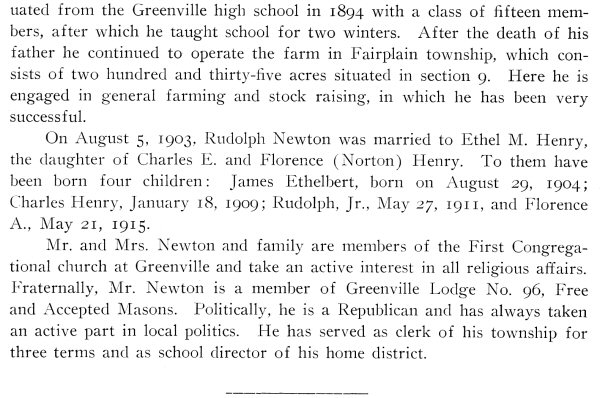 Rudolph Newton Bio