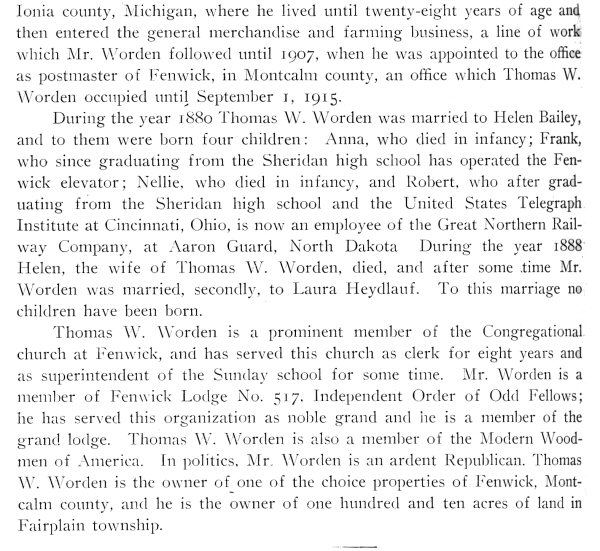 Thomas W. Worden Bio