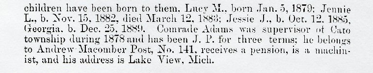Montcalm County Civil War Veterans