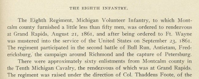 Montcalm County in the Civil War by John W. Dasef