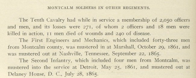 Montcalm County in the Civil War by John W. Dasef
