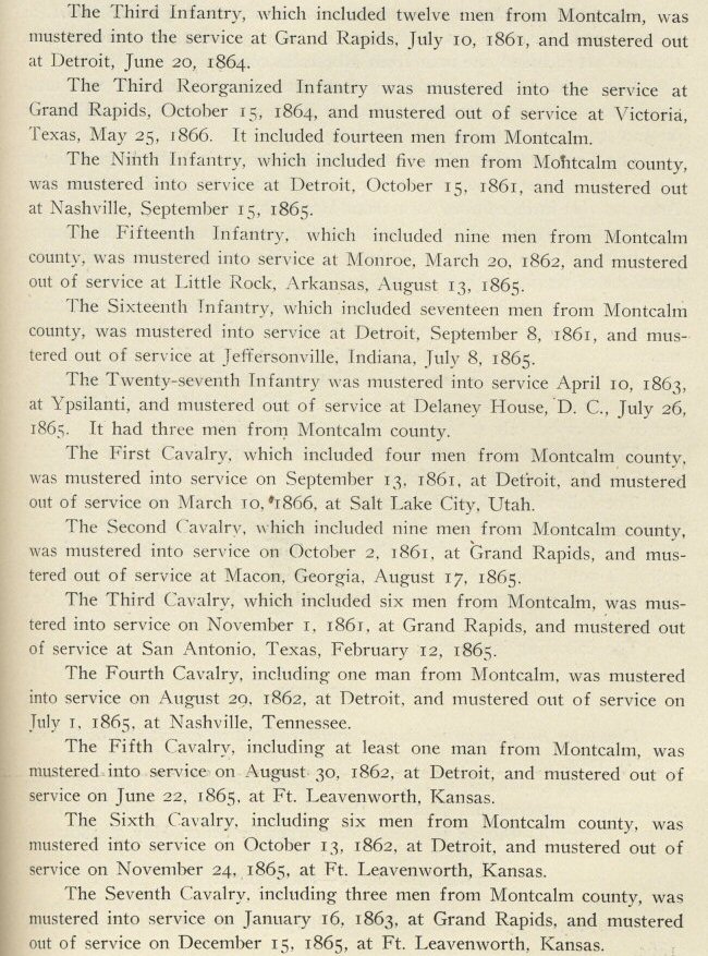Montcalm County in the Civil War by John W. Dasef