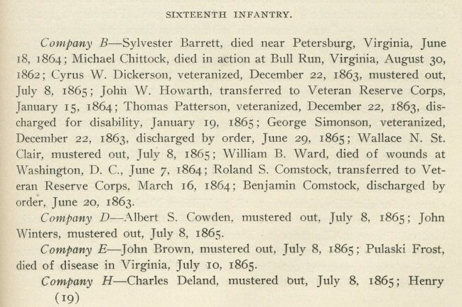 Montcalm County in the Civil War by John W. Dasef