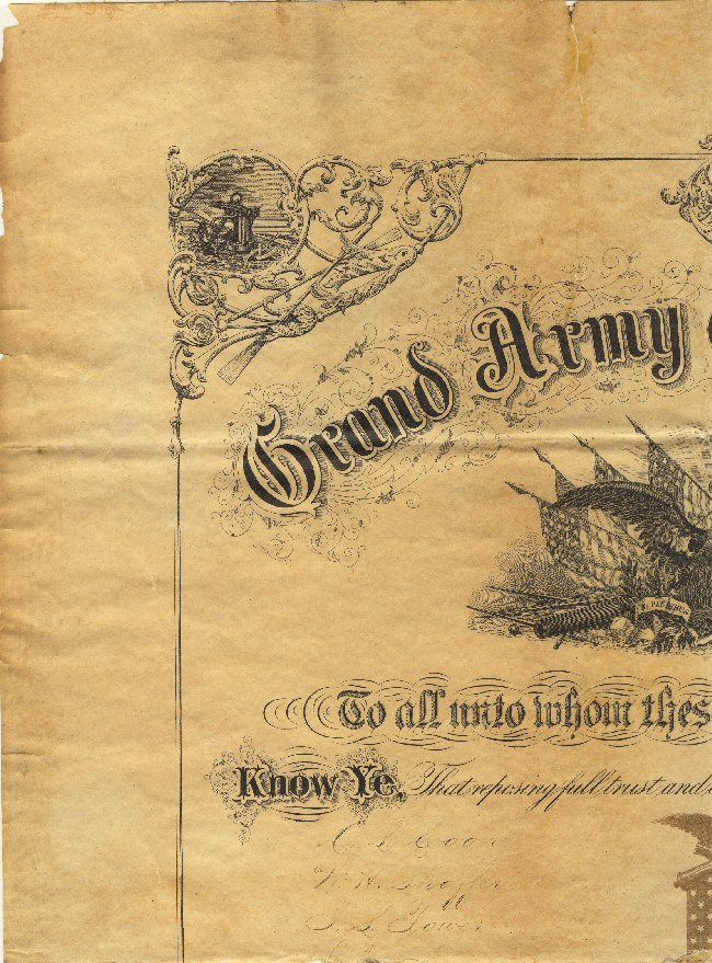 William A. Kent - 1882 Charter