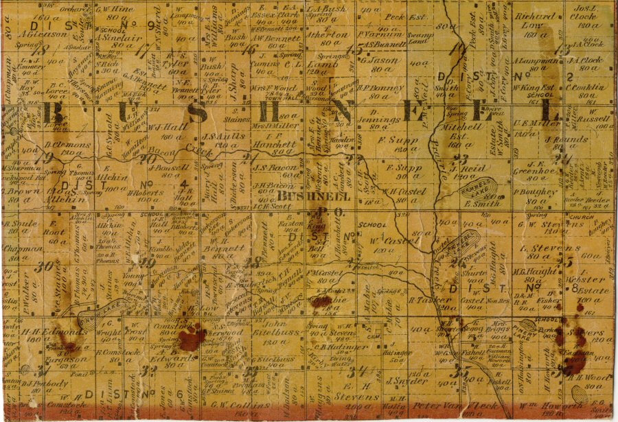 Bushnell Township - 1875