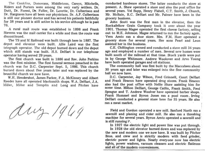 Vickeryville History