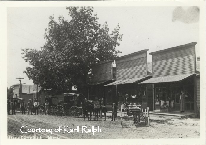 Vickeryville - West side of Main Street