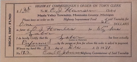 Montcalm County Road Commission