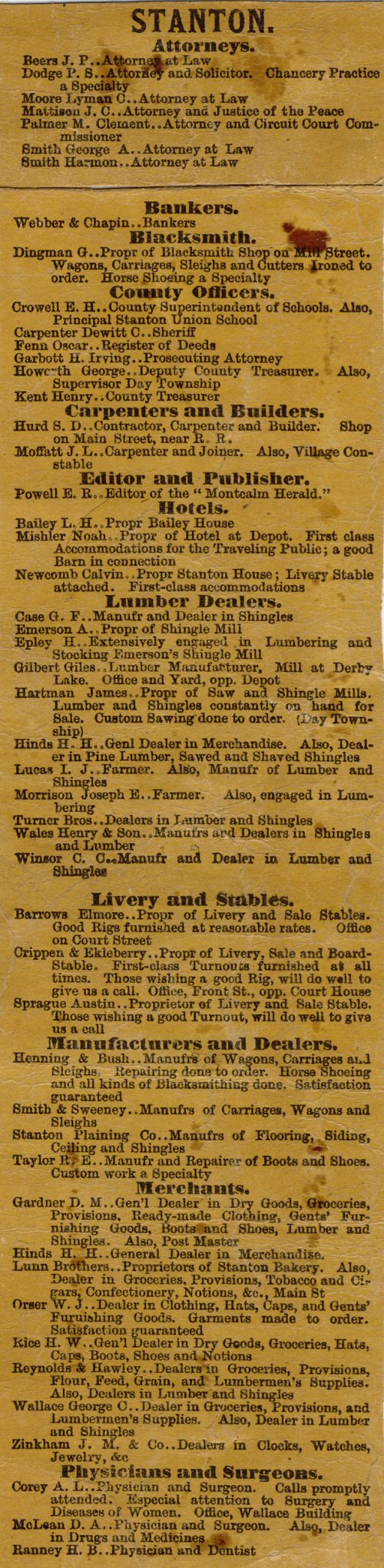 1875 Stanton Directory