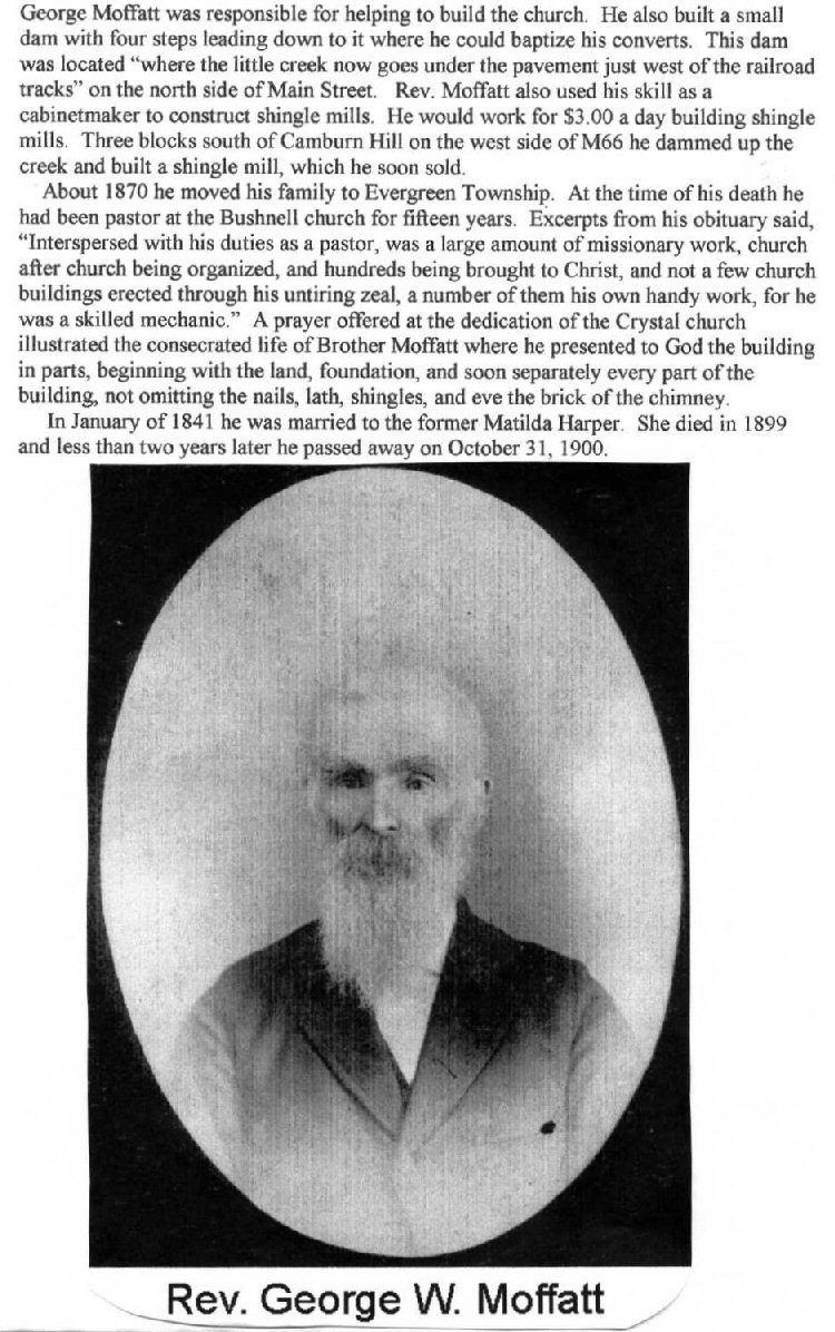 Rev. George W. Moffatt