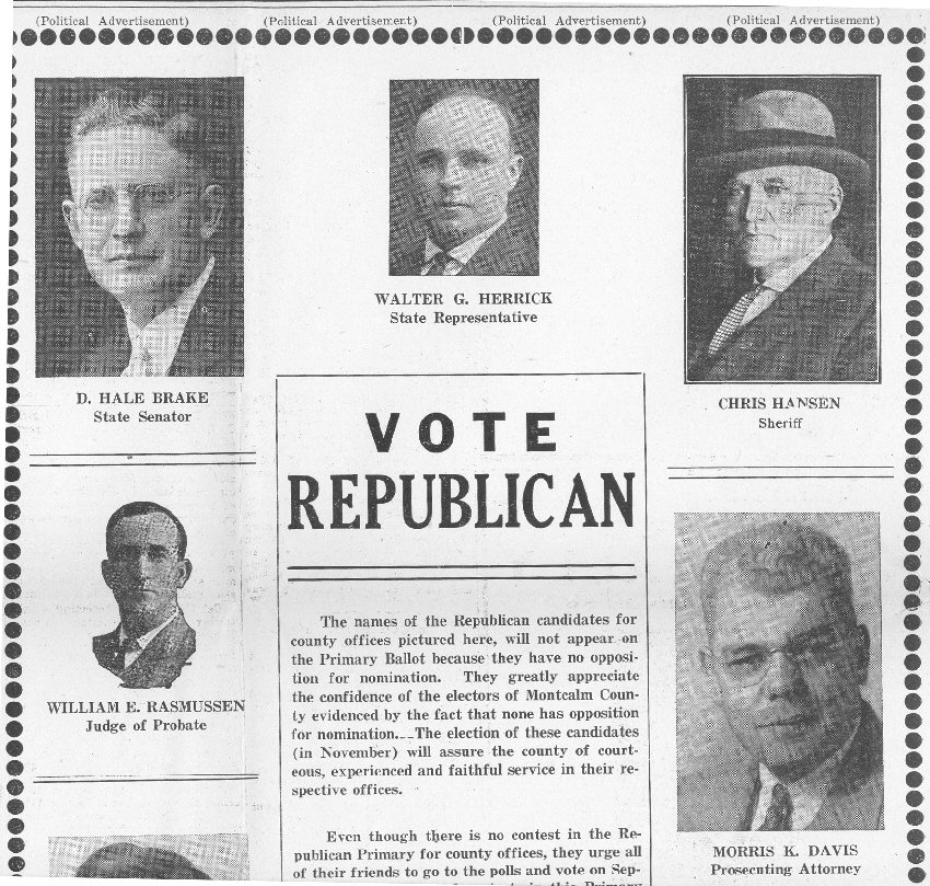 Republican Advertisement