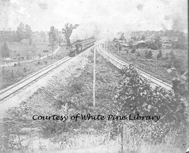 Train Leaving Stanton