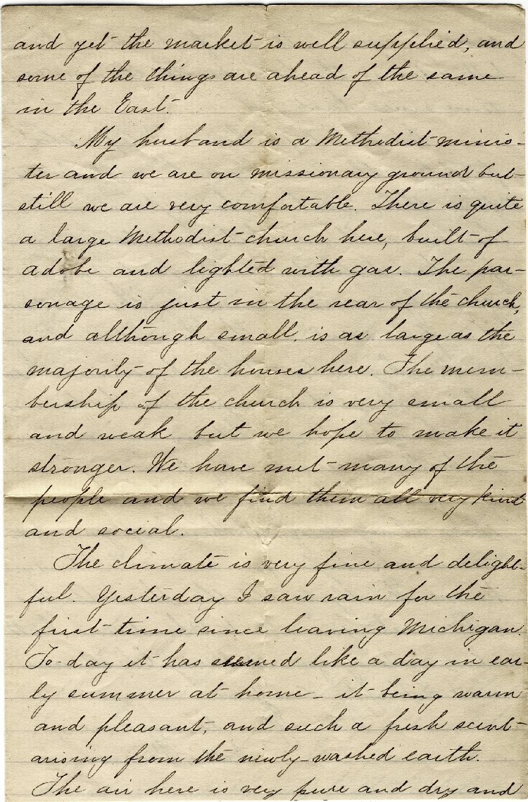 from Tombstone, Ariz. - 1885