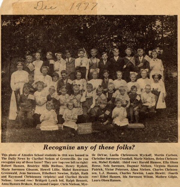 Amsden School - 1916