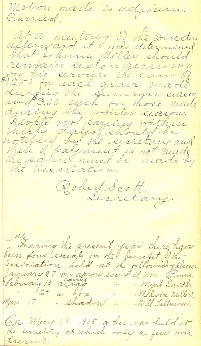 Fairplains Cemetery Association
