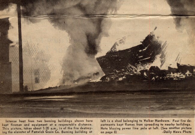 Fenwick Elevator Burns