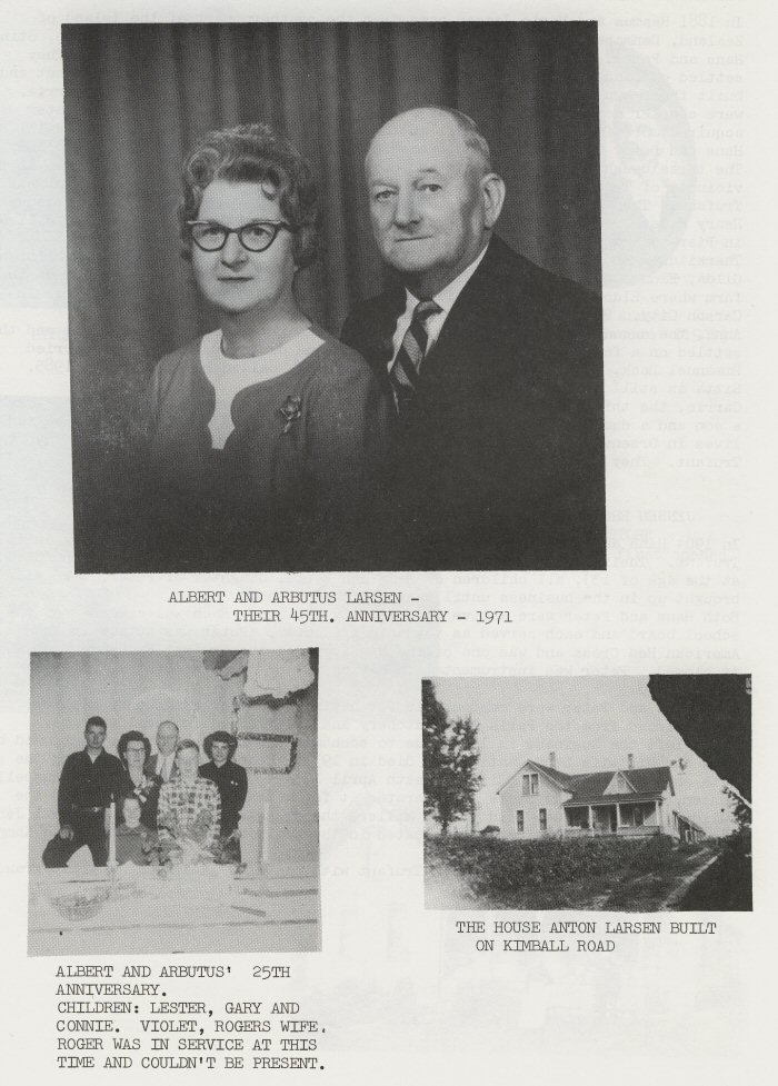 Albert Larsen Family