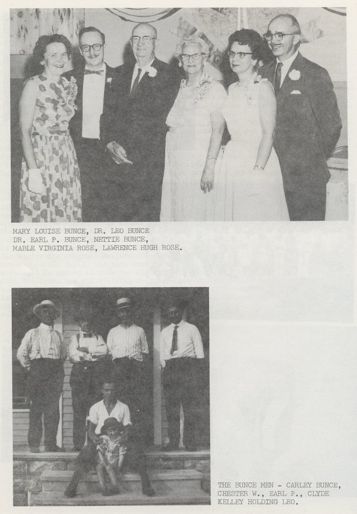 Dr. Earl Bunce Family