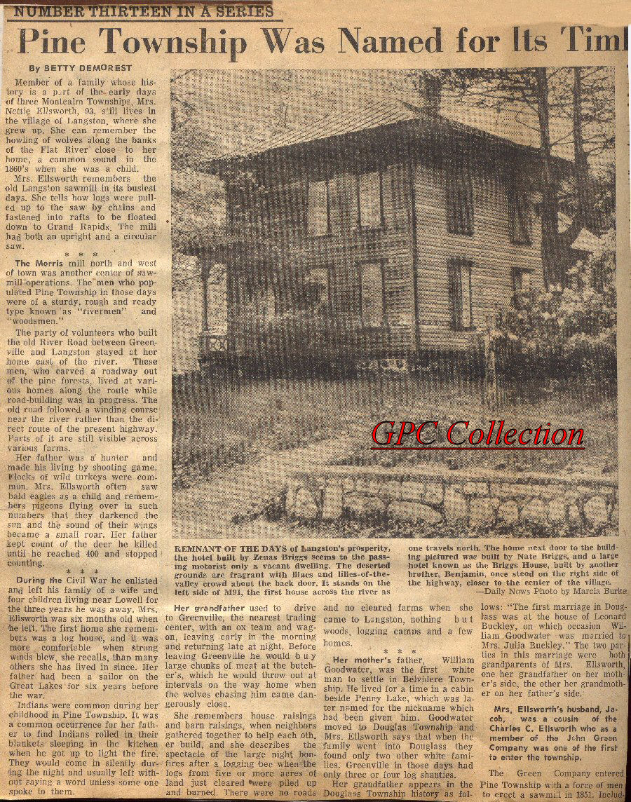 Pine Twp. History