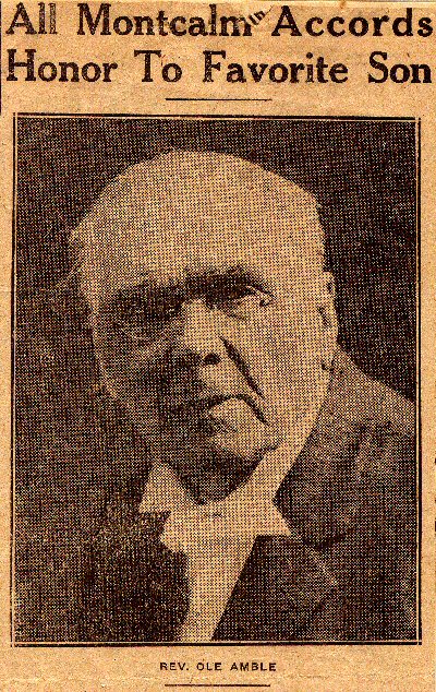 Rev. Ole Amble - Lutheran Pastor