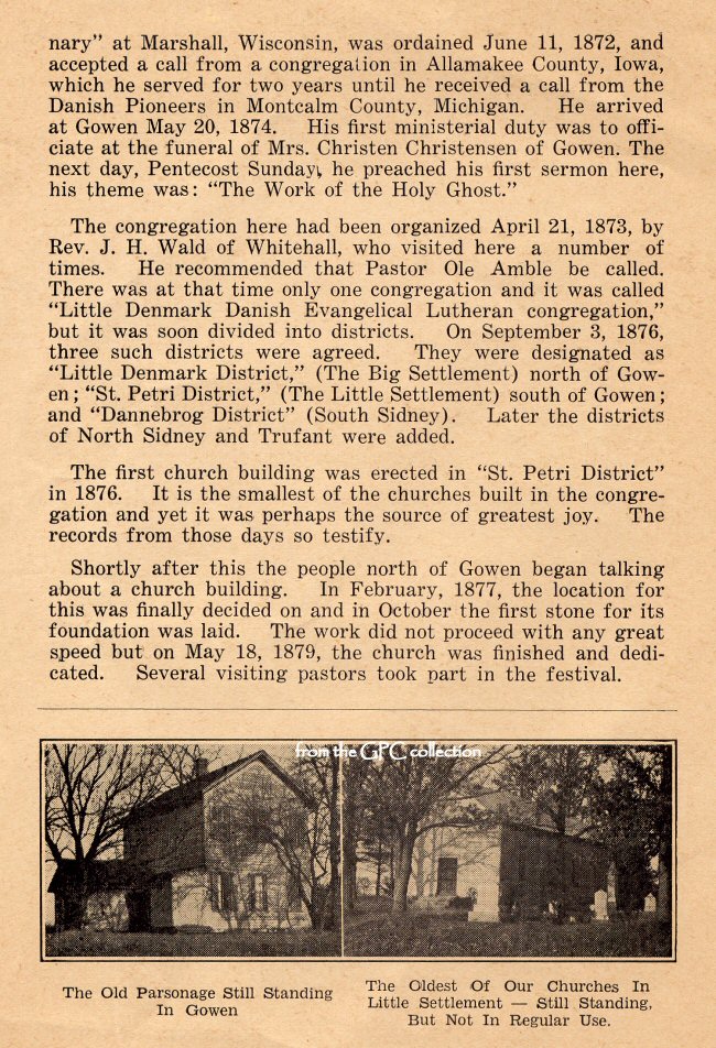 Rev. Ole Amble - Memorial