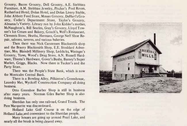 Sheridan History - 1976
