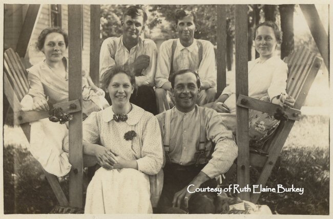 Brayton, Crawford, Courter families
