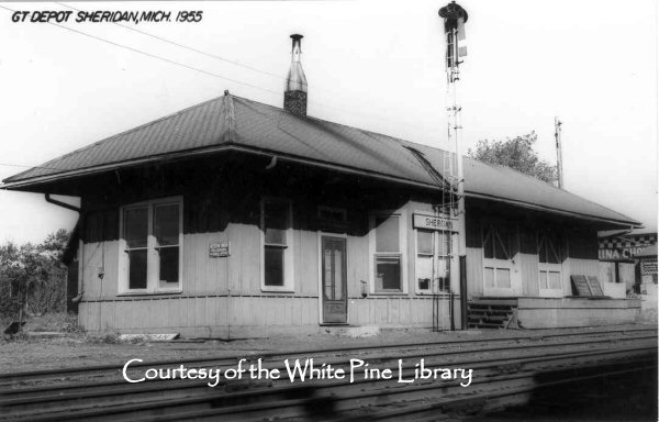 Grand Trunk Western Depot - 1955