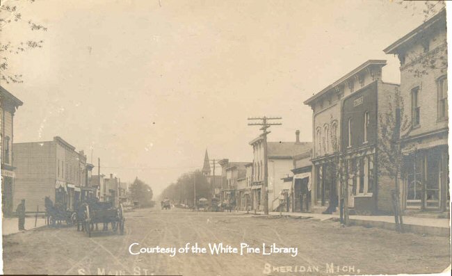Sheridan Main Street - 1910