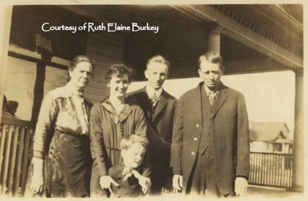 Charles and Cora Burgess family