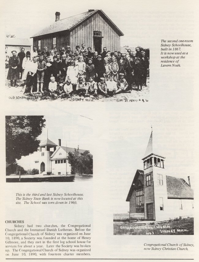 The History of Sidney, Michigan