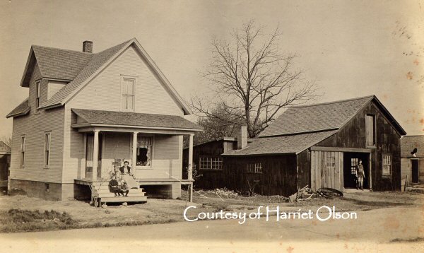 Blacksmith's home and shop