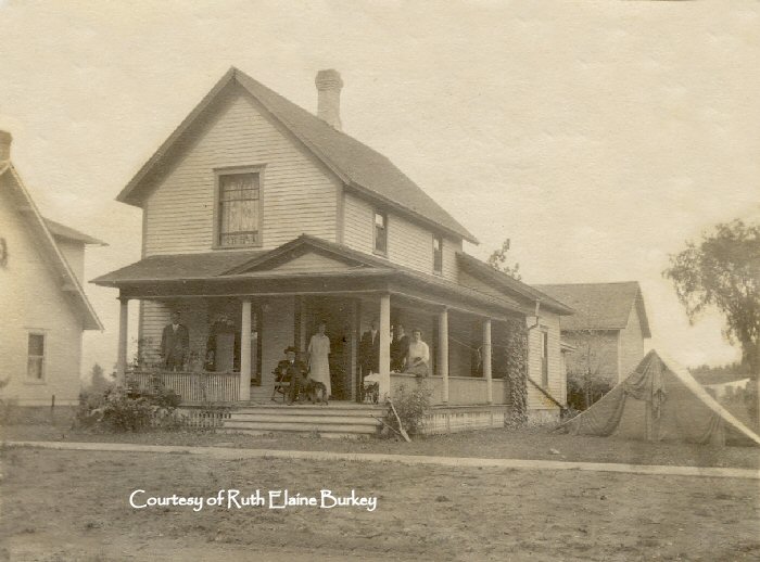 Charles & Cora Burgess home - Sidney