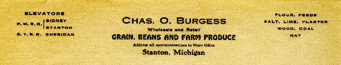 Burgess Elevator Letterhead
