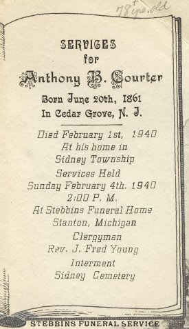 Funeral Home Card