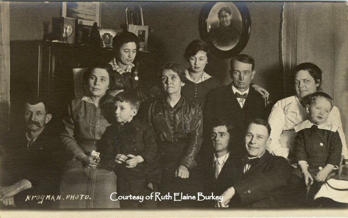 Andrews, Burgess, Courter & Krogman Families