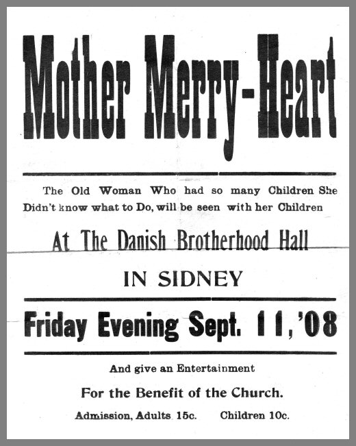 DBS Hall Play - 1908
