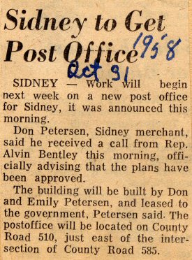New Post Office Planned
