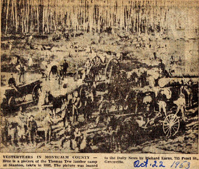 Thomas Tew Lumber Camp