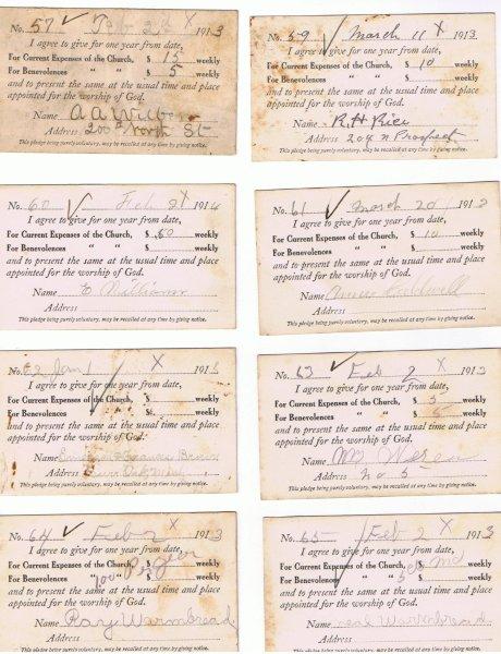 Sturgis Baptist Church pledge card 03