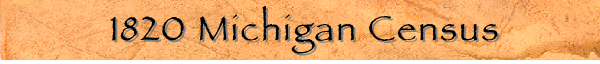 1820 Michigan Census